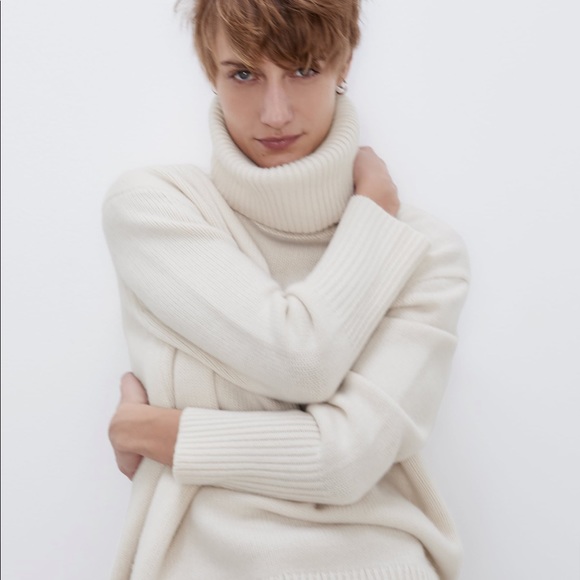 LAST 1️⃣-NWT Zara Cashmere Turtleneck Sweater - Picture 8 of 10